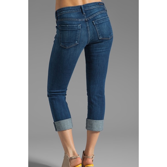 Citizens of Humanity Dani Cropped Straight Jeans. - Picture 2 of 4